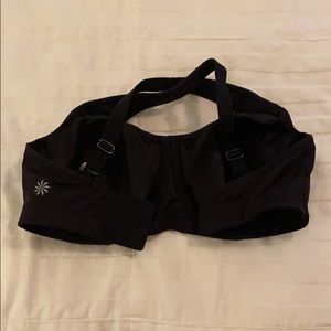 Athleta 34D Black Sports Bra